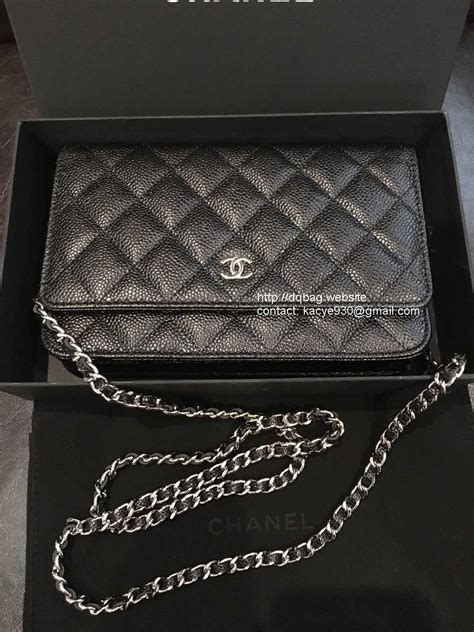 chanel bag wallet on chain price|Chanel wallet on chain cost.